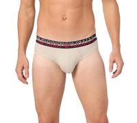 Emporio Armani Microfiber Essential Brief, Slip Uomo, Beige (Nude), XL