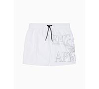 EMPORIO ARMANI Mid Boxer Costume a Pantaloncino, White, S Uomo