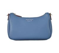 Emporio Armani - Mini Baguette Borsa a Tracolla con Zip - - Bags - Donna - Blu - ONE SIZE