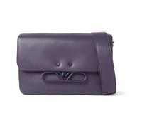 Emporio Armani - Mini Borsa a Tracolla in Pelle - - Bags - Donna - Viola - ONE SIZE