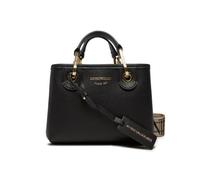 Emporio Armani My EA Borsa a mano nero, pelle sintetica, donna