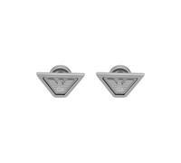 Emporio Armani Orecchini da uomo in acciaio inox, EGS3130040, Taglia unica, Acciaio inossidabile, Nessuna pietra preziosa