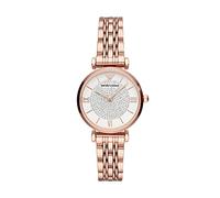 Emporio Armani Orologio Analogico al Quarzo Donna con Cinturino in Acciaio Inossidabile AR11244