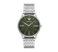 Emporio Armani Orologio Analogico al Quarzo Uomo con Cinturino in Acciaio Inossidabile AR11644