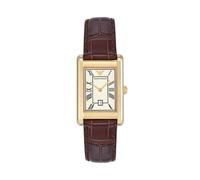 Emporio Armani Orologio Analogico al Quarzo Uomo con Cinturino in Pelle AR11665, Vino, 25 mm