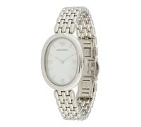 Emporio Armani Orologio analogico argento / bianco Donna Emporio Armani One Size argento / bianco