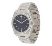 Emporio Armani Orologio analogico blu scuro / argento Uomo Emporio Armani One Size blu scuro / argento