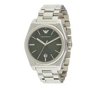 Emporio Armani Orologio analogico oliva / argento Uomo Emporio Armani One Size oliva / argento