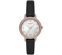 Emporio Armani - Orologio con Cinturino in Pelle - -Accessories -Donna -Multicolore -ONE SIZE