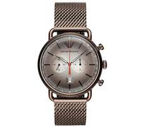 Emporio Armani Orologio Cronografo al Quarzo Uomo con Cinturino in Acciaio Inossidabile AR11169