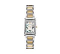 Emporio Armani Orologio Analogico al Quarzo Donna con Cinturino in Acciaio Inossidabile AR11642, Set Di Toni D'Argento, 22 mm