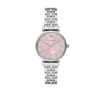 Emporio Armani Orologio da donna in acciaio inossidabile a due lancette (Modello: AR11686), Argento