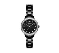 Emporio Armani Orologio da donna, movimento al quarzo/3 lancette, cassa da 32 mm, cinturino in ceramica AR70008