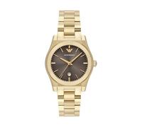 Emporio Armani Orologio da donna, movimento al quarzo 32mm con data a tre lancette e cinturino in acciaio
