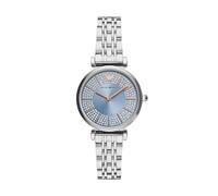 Emporio Armani Orologio da donna a due sfere in acciaio, AR11594