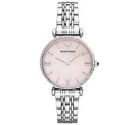 Emporio Armani Orologio da donna, movimento a due lancette, cassa in acciaio inossidabile da 32 mm con bracciale in acciaio inossidabile, AR1779