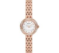 Emporio Armani Orologio Donna, movimento a due lancette, cassa in acciaio inossidabile oro rosa 26 mm con bracciale in acciaio inossidabile, AR11474