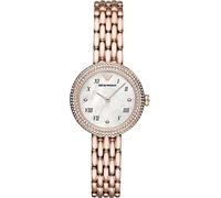 Orologio Donna EMPORIO ARMANI ROSA AR11355 Bracciale Acciaio Rosè Bianco