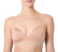 EMPORIO ARMANI Padded Triangle Bra Reggiseno Imbottito, Nocciola, M Donna