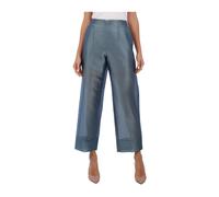 Emporio Armani - Pantaloni Palazzo Sofisticati - - Trousers - Donna - Grigio - 2XS