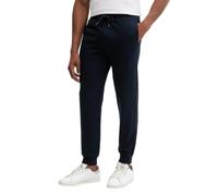 Emporio Armani Pantalone Uomo Basic Terry con Polsini Blu XL, Blu, XL