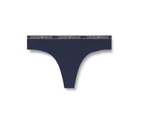 Emporio Armani Perizoma da Donna Essential con Borchie, Confezione da 2, Blu, S, Blu, S