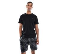 Emporio Armani - Pigiama in jersey nero con logo 44