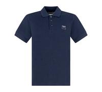 EMPORIO ARMANI Satin Label Polo Beachwear Uomo, Armani Blu, L