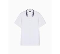 EMPORIO ARMANI Polo Logoband Uomo Bianco L