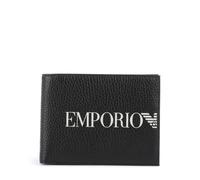 Emporio Armani Pop Portafoglio nero, pelle, uomo