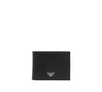 Emporio Armani - Portafoglio Bi-fold con Placca Logo - - Accessories - Uomo - Nero - ONE SIZE