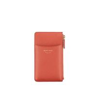 Emporio Armani - Portafoglio Custodia per Telefono con Scomparti per Carte e Portamonete - -Accessories -Donna -Marrone -ONE SIZE