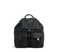 Emporio Armani Recycled Nylon Zaino nero, poliestere, unisex