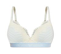 Emporio Armani - Reggiseno a righe - - Underwear - Donna - Blu - S