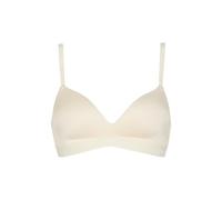 Emporio Armani Reggiseno a Triangolo Imbottito in Microfibra iconico Bianco S, Bianco, S