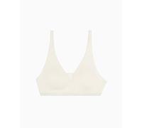 Emporio Armani Removable Pads Bralette Reggiseno, Bianco, M Donna
