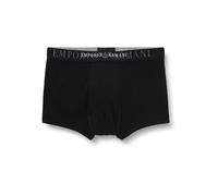 Emporio Armani Rubber Pixel Logo Trunk Trunks, Nero, L Men's