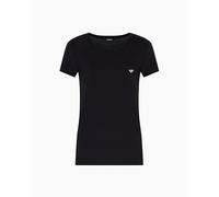 EMPORIO ARMANI S/Sleeve Crew Neck T-Shirt, Nero, L Donna