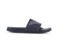 Emporio Armani - Sandali blu in gomma con logo centrale a rilievo per uomo