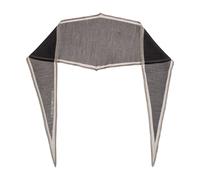 Emporio Armani - Sciarpa Asimmetrica con Logo - - Accessories - Donna - Grigio - ONE SIZE