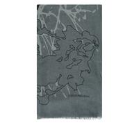 Emporio Armani - Sciarpa Chic Stampata con Bordi Sfilacciati - - Accessories - Uomo - Grigio - ONE SIZE