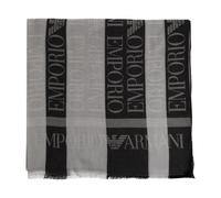 Emporio Armani - Sciarpa con Logo - - Accessories - Donna - Grigio - ONE SIZE