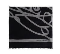 Emporio Armani - Sciarpa con Logo - - Accessories - Uomo - Blu - ONE SIZE