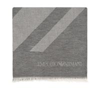 Emporio Armani - Sciarpa con Logo - - Accessories - Uomo - Grigio - ONE SIZE