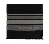 Emporio Armani - Sciarpa con Logo - - Accessories - Uomo - Nero - ONE SIZE