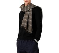 Emporio Armani Sciarpa uomo logo all over 43x185 625060 CC786 brown