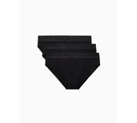 EMPORIO ARMANI 3-Pack Brief Mutande da Uomo, Nero/Nero/Nero, M