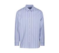 Emporio Armani, ,Shirts ,Uomo ,Blu ,M Camicia Riga Azzurra