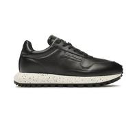 Emporio Armani, ,Shoes ,Uomo ,Nero ,42 EU Leather Sneakers