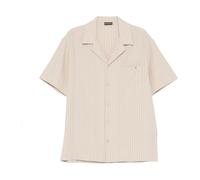 Emporio Armani - Short Sleeve Camicie - - Shirts - Uomo - Beige - S